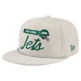 New York Jets New Era Cord Rope Corduroy 9FIFTY Snapback Hat - Gray - NFL