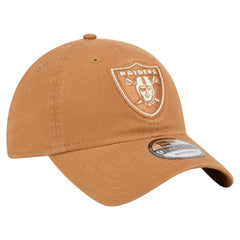 Las Vegas Raiders New Era Stamp 9TWENTY Adjustable Hat - Brown - NFL