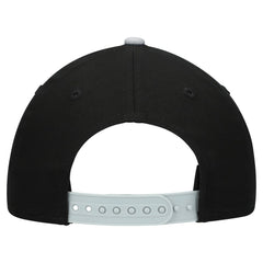 Las Vegas Raiders New Era Youth Arch COOLERA 9FORTY A-Frame Adjustable Hat - Black/Silver - NFL
