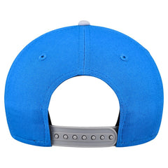 Detroit Lions New Era Youth Arch COOLERA 9FORTY A-Frame Adjustable Hat - Blue/Gray - NFL