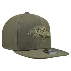 Baltimore Ravens New Era Youth Color Pack A-Frame 9FIFTY Snapback Hat - Olive - NFL