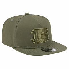 Cincinnati Bengals New Era Youth Color Pack A-Frame 9FIFTY Snapback Hat - Olive - NFL