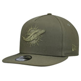 Miami Dolphins New Era Youth Color Pack A-Frame 9FIFTY Snapback Hat - Olive - NFL