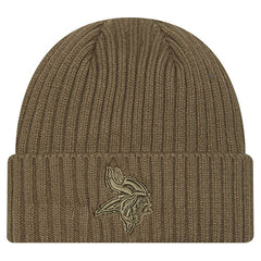 Minnesota Vikings New Era Youth Color Pack Cuffed Knit Hat - Olive - NFL