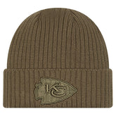 Kansas City Chiefs New Era Youth Color Pack Cuffed Knit Hat - Olive - NFL