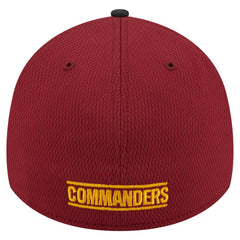 Washington Commanders New Era Visor Hit 39THIRTY Flex Hat - Burgundy - NFL