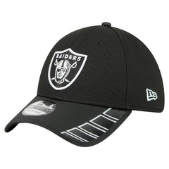 Las Vegas Raiders New Era Visor Hit 39THIRTY Flex Hat - Black - NFL