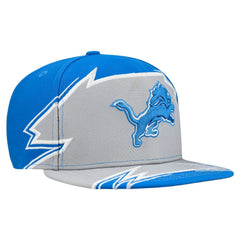 Detroit Lions New Era Break 59FIFTY Fitted Hat - Blue/Gray - NFL