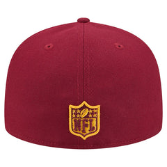 Washington Commanders New Era Break 59FIFTY Fitted Hat - Burgundy/Gold - NFL