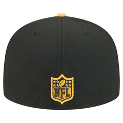 Pittsburgh Steelers New Era Break 59FIFTY Fitted Hat - Black/Gold - NFL