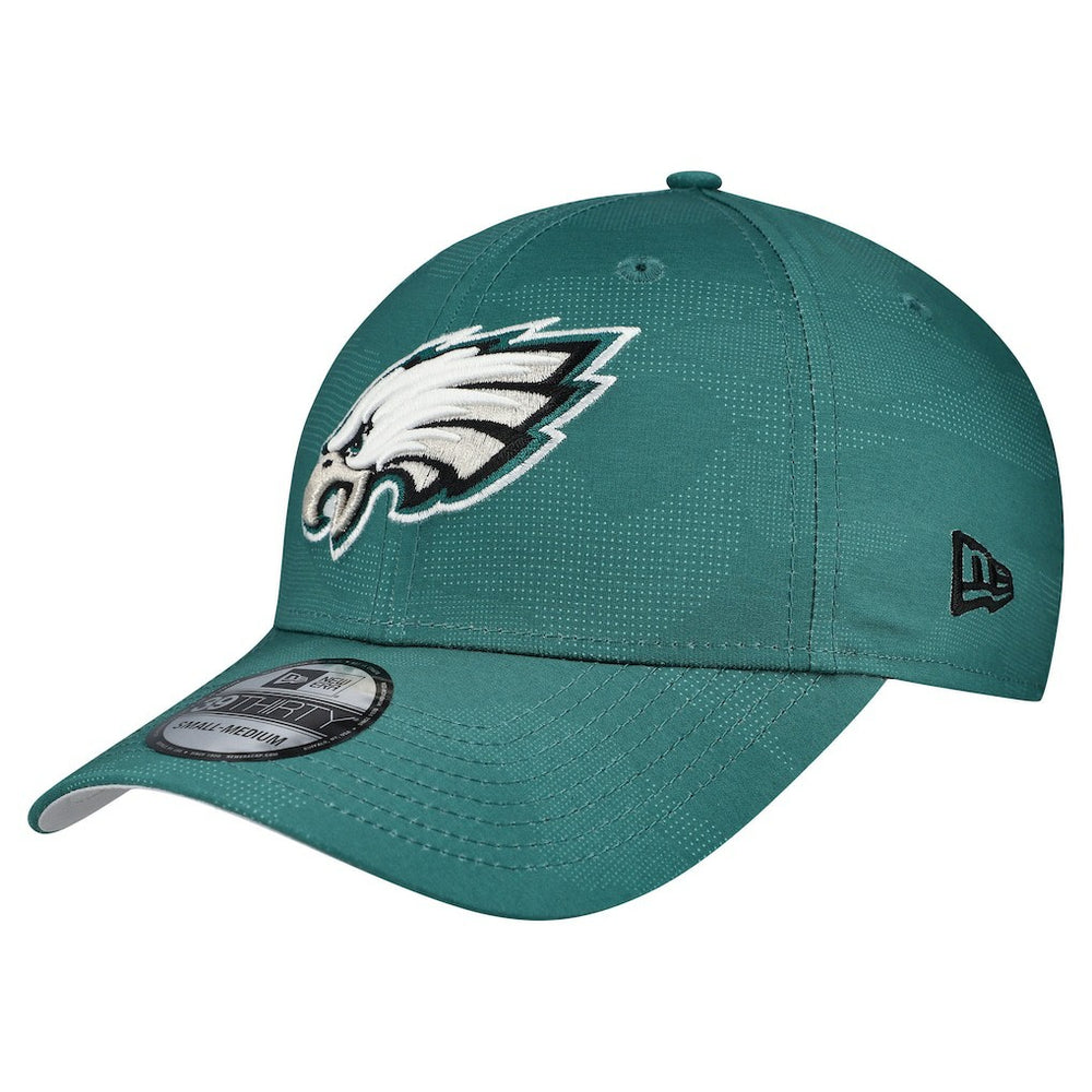 Philadelphia Eagles New Era Tonal Camo 39THIRTY Stretch Fit Hat - Midnight Green - NFL