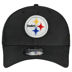Pittsburgh Steelers New Era Tonal Camo 39THIRTY Stretch Fit Hat - Black - NFL