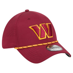 Washington Commanders New Era Perforated 39THIRTY Flex Hat - Burgundy - NFL