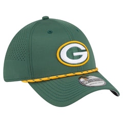 Green Bay Packers New Era Perforated 39THIRTY Flex Hat - Green - NFL