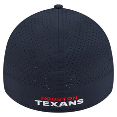 Houston Texans New Era Perforated 39THIRTY Flex Hat - Navy - NFL