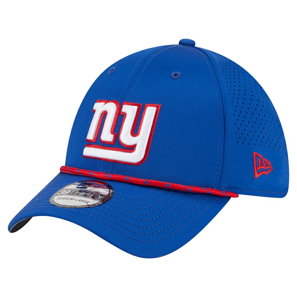 New York Giants New Era Perforated 39THIRTY Flex Hat - Royal - NFL