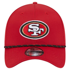 San Francisco 49ers New Era Perforated 39THIRTY Flex Hat - Scarlet - NFL