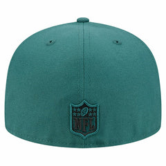 Philadelphia Eagles New Era Tri-Hit 59FIFTY Fitted Hat - Midnight Green - NFL