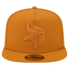 Minnesota Vikings New Era Color Pack A-Frame 59FIFTY Fitted Hat - Brown - NFL