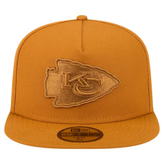 Kansas City Chiefs New Era Color Pack A-Frame 59FIFTY Fitted Hat - Brown - NFL