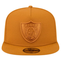 Las Vegas Raiders New Era Color Pack A-Frame 59FIFTY Fitted Hat - Brown - NFL