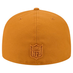 New York Jets New Era Color Pack A-Frame 59FIFTY Fitted Hat - Brown - NFL