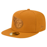 Tennessee Titans New Era Color Pack A-Frame 59FIFTY Fitted Hat - Brown - NFL