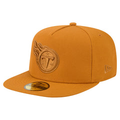 Tennessee Titans New Era Color Pack A-Frame 59FIFTY Fitted Hat - Brown - NFL