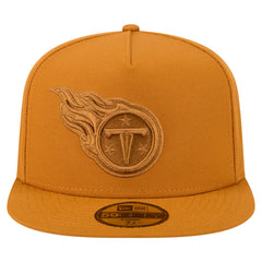Tennessee Titans New Era Color Pack A-Frame 59FIFTY Fitted Hat - Brown - NFL