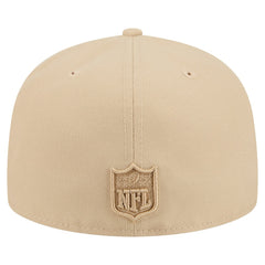 Detroit Lions New Era Color Pack A-Frame 59FIFTY Fitted Hat - Light Beige - NFL