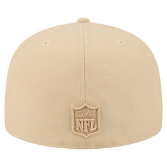 New Orleans Saints New Era Color Pack A-Frame 59FIFTY Fitted Hat - Light Beige - NFL