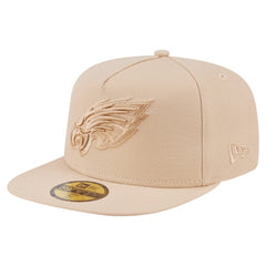 Philadelphia Eagles New Era Color Pack A-Frame 59FIFTY Fitted Hat - Light Beige - NFL