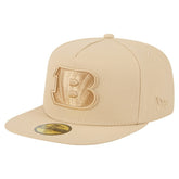Cincinnati Bengals New Era Color Pack A-Frame 59FIFTY Fitted Hat - Light Beige - NFL
