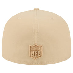 Cleveland Browns New Era Color Pack A-Frame 59FIFTY Fitted Hat - Light Beige - NFL