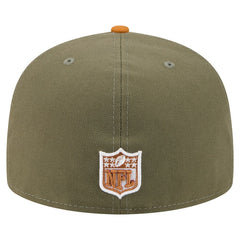 Minnesota Vikings New Era Color Pack A-Frame 59FIFTY Fitted Hat - Olive/Brown - NFL
