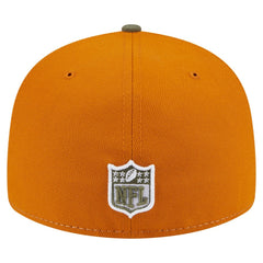 Detroit Lions New Era Two-Tone Color Pack Split Panel 59FIFTY Fitted Hat - Olive/Brown - NFL