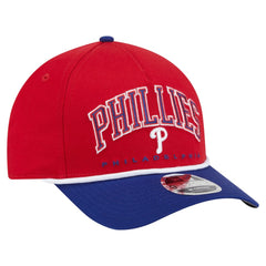 Philadelphia Phillies New Era Arch 9FORTY A-Frame M-Crown Adjustable Hat Discount