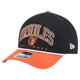 Baltimore Orioles New Era Arch 9FORTY A-Frame M-Crown Adjustable Hat Outlet
