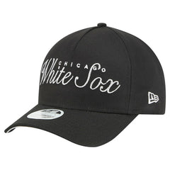 Chicago White Sox New Era Women's Metallic A-Frame 9FORTY Adjustable Hat Sale