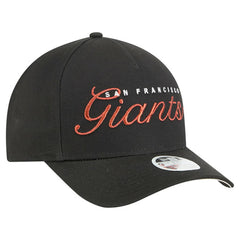San Francisco Giants New Era Women's Metallic A-Frame 9FORTY Adjustable Hat Discount