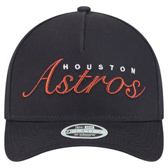 Houston Astros New Era Women's Metallic A-Frame 9FORTY Adjustable Hat for sale
