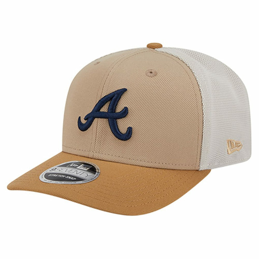 Atlanta Braves New Era 9SEVENTY Trucker Adjustable Hat for sale
