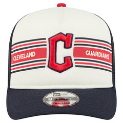 Cleveland Guardians New Era Banner A-Frame 9FIFTY Trucker Snapback Hat Sale