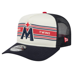 Minnesota Twins New Era Banner A-Frame 9FIFTY Trucker Snapback Hat Discount