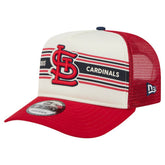 St. Louis Cardinals New Era Banner A-Frame 9FIFTY Trucker Snapback Hat Online