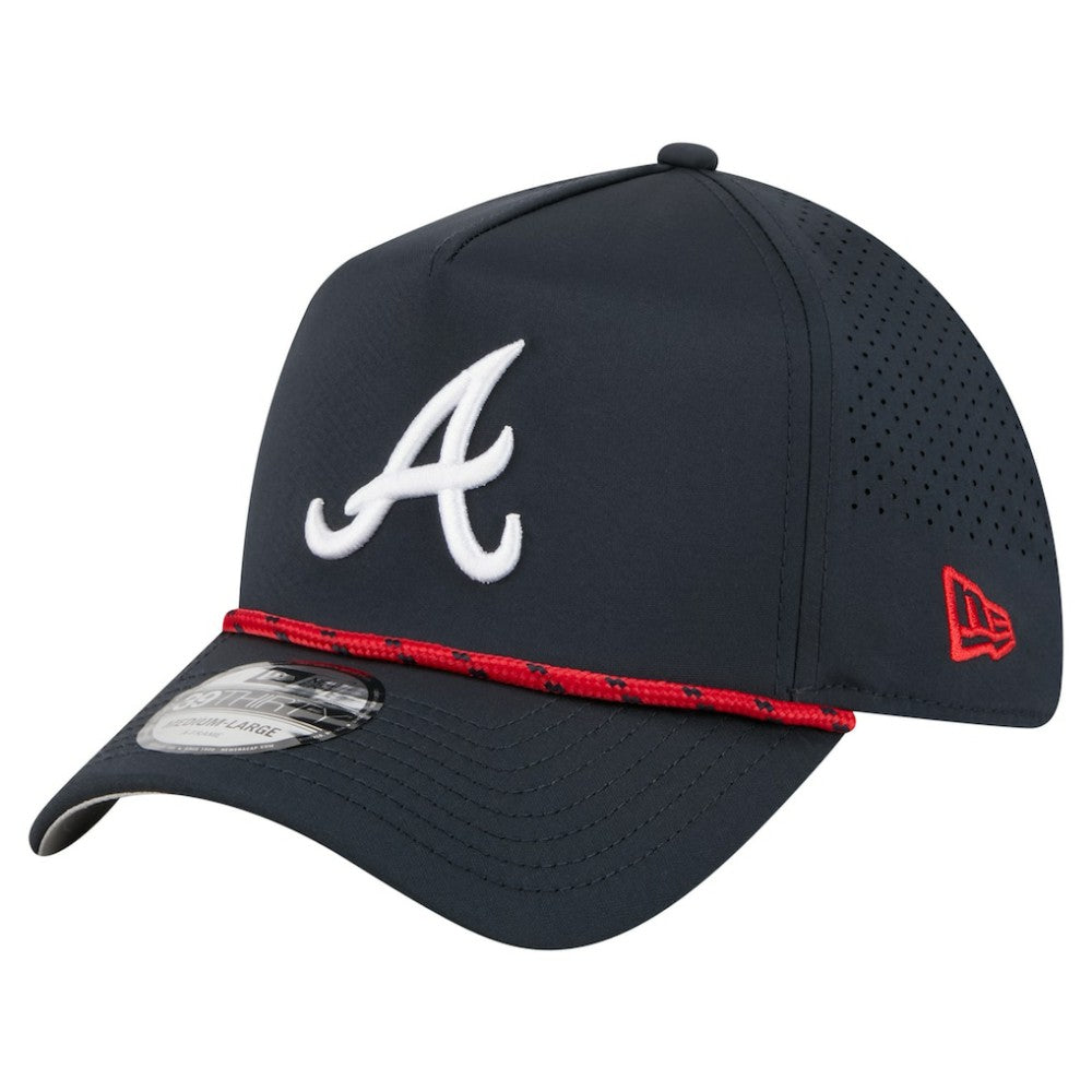 Atlanta Braves New Era 39THIRTY A-Frame Perforated Flex Hat Online