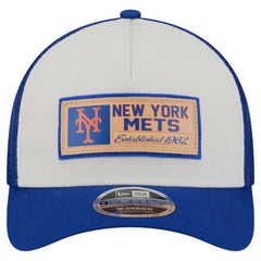New York Mets New Era Text A-Frame Trucker 9FORTY Hat for sale