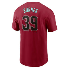 Corbin Burnes Arizona Diamondbacks Nike Fuse Name & Number T-Shirt for sale
