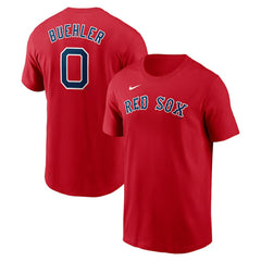 Walker Buehler Boston Red Sox Nike Fuse Name & Number T-Shirt Near Me