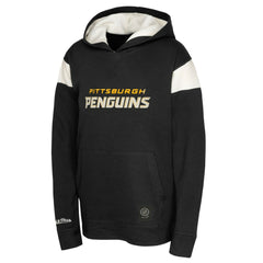 Pittsburgh Penguins Youth Thermal Lightweight Pullover Hoodie - Black | NHL near me